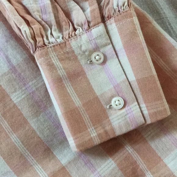 J. Crew soft flannel fall button down xs NWT - Picture 4 of 6